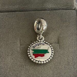 Pandora Bulgaria Flag Exclusive Charm Pendant